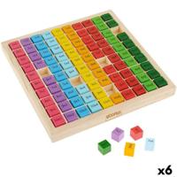Behendigheidsspel Woomax 101 Onderdelen 19 x 2 x 19 cm (6 Stuks)