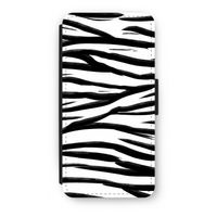Zebra pattern: iPhone SE 2020 Flip Hoesje