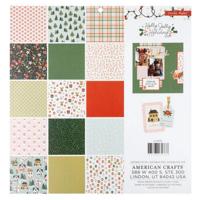 Crate Paper • paper pad holly jolly holyday
