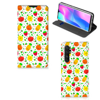 Xiaomi Mi Note 10 Lite Flip Style Cover Fruits - thumbnail