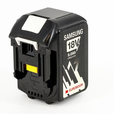 Euroboor EB.18V-9A | 18V Accu | Voor EBM.36/P-18V & EBM.36/P-18V 9Ah - EB.18V-9A