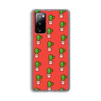 Mini cactus: Samsung Galaxy S20 FE / S20 FE 5G Transparant Hoesje
