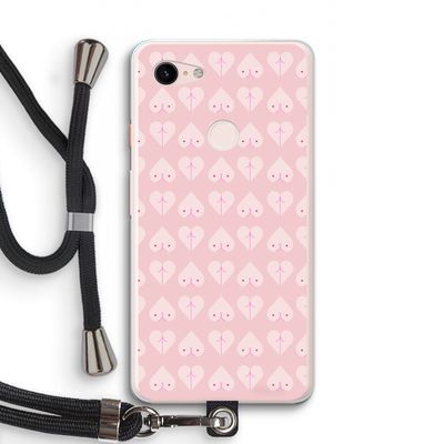 Ass 'n Titties: Pixel 3 XL Transparant Hoesje met koord