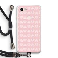 Ass 'n Titties: Pixel 3 XL Transparant Hoesje met koord Ass 'n Titties: Pixel 3 XL Transparant Hoesje met koord