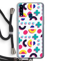 8-bit N°2: Samsung Galaxy A20s Transparant Hoesje met koord