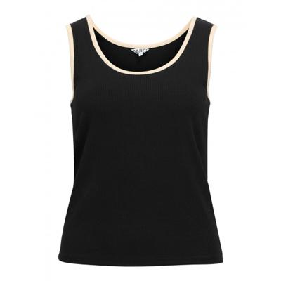 Object - Zwart | Dames | Top | Zwart | M | regular | Kamst mode