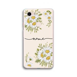 Daisies: Google Pixel 3 XL Transparant Hoesje