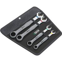 Wera 05073290001 Joker Steek-ringratelsleutelset 4-delig Sleutelbreedte (metrisch) 10 - 19 mm
