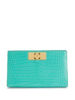 Giuseppe Zanotti pochette Annhita en cuir VLTN - Bleu