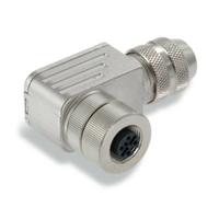 Weidmüller 1803910000 Sensor/actuator connector, niet geassembleerd M12 Aantal polen (sensoren): 4 Bus, haaks 1 stuk(s) - thumbnail