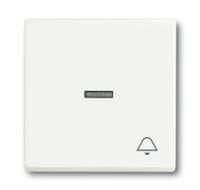 1789 KI-884  - Cover plate for switch/push button white 1789 KI-884