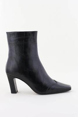 Lola Cruz enkellaarsjes 030T55BK negro