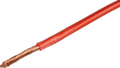 HERTH+BUSS Electric cable silicone 1.5 mm red 5mtr.