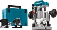 Makita drt50zjx2 accu freesmachine 18v li-ion | zonder accu's en lader in m-box - drt50zjx2