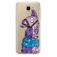 Lama: Samsung Galaxy J6 (2018) Transparant Hoesje