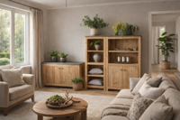 Woodvision Douglas buitenkeuken 279,5x168/90x56 cm - Showmodel Hoofddorp- - - Woodvision