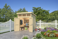 Tuinhuis Kibo 1 200x200 cm- Lessenaarsdak- Hout- Outdoor Life Tuinhuis Kibo 1 200x200 cm- Lessenaarsdak- Hout- Outdoor Life