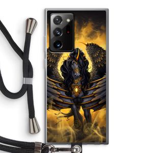 Pegasus: Samsung Galaxy Note 20 Ultra / Note 20 Ultra 5G Transparant Hoesje met koord