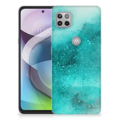 Smartphone hoesje Motorola Moto G 5G Painting Blue Smartphone hoesje Motorola Moto G 5G Painting Blue