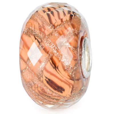 Trollbeads TGLBE-30118 Kraal Hemelse zonsondergang zilver-glas
