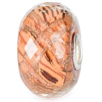 Trollbeads TGLBE-30118 Kraal Hemelse zonsondergang zilver-glas