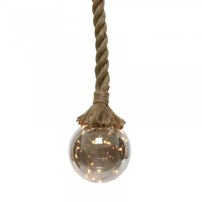 Lichtbol aan Touw 15 LED Ø10cm