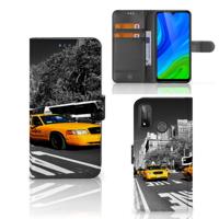 Huawei P Smart 2020 | Flip Cover | New York Taxi