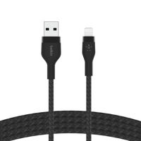 Belkin BOOSTCHARGE PRO Flex USB-A-kabel met Lightning-connector kabel 1 meter - thumbnail