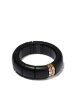 Roberto Demeglio "bague Pura en or rose 18ct, diamant et céramique"