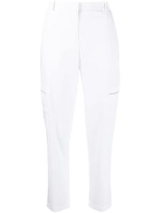 Fabiana Filippi pantalon à taille haute - Blanc