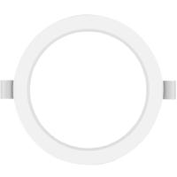 LED Downlight Pro Inbouw Rond 20W 6500K Mat Wit Kunststof Ø222mm