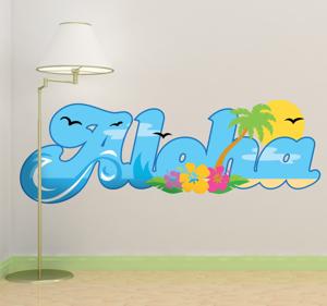 Sticker woning aloha