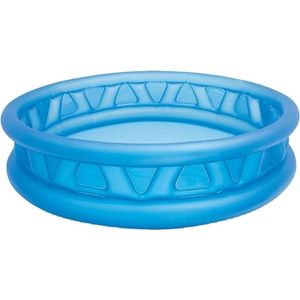 Intex rond opblaasbaar zwembad 188 cm blauw
