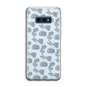 Poezen: Samsung Galaxy S10e Transparant Hoesje