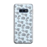 Poezen: Samsung Galaxy S10e Transparant Hoesje