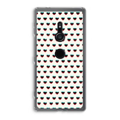 Hartjes: Sony Xperia XZ2 Transparant Hoesje