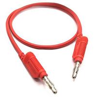 Mueller Electric 22.170-1M-2 Meetsnoer Bananenstekker 4 mm Bananenstekker 4 mm 1 m Rood 1 stuk(s)