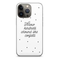 Confetti: iPhone 13 Pro Transparant Hoesje