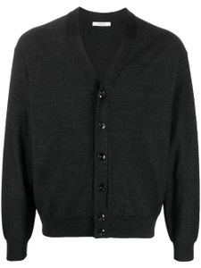 LEMAIRE cardigan en laine mélangée - Gris