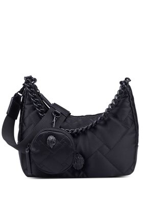 Kurt Geiger London sac à bandoulière matelassé à détail de chaîne - Noir