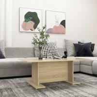 Salontafel 103,5x60x40 cm bewerkt hout sonoma eikenkleurig