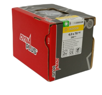Dynaplus Unischroef/Spaanplaatschroef VZ (Verzinkt) Pk (Platkop) Torx TX20 4.0X70/42 | 200 stuks - 0281.01.26201