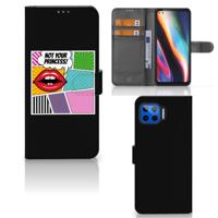 Motorola Moto G 5G Plus | Wallet Case | met Pasjes | Popart Princess