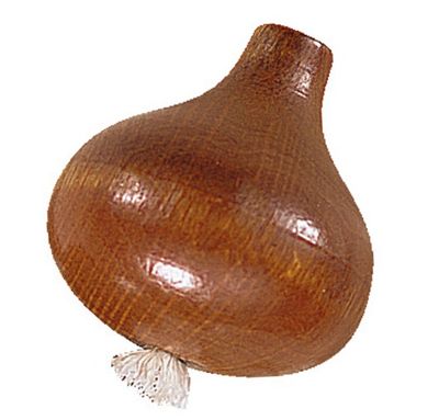 Haba speelgroente ui 6 cm bruin