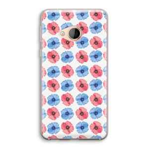 Klaproosjes: HTC U Play Transparant Hoesje