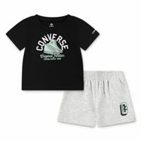 Sportsoutfit voor baby Converse Cnvb Retro Remix Zwart - Maat: 24 maanden
