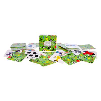 Duckiez Mini memospel voetbal, 28 kaarten