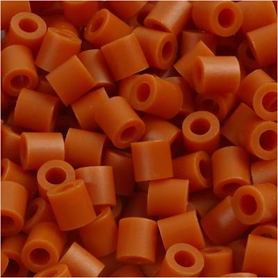 NABBI Foto kralen, afm 5x5 mm, gatgrootte 2,5 mm, medium, rood bruin (5), 6000 stuk/ 1 doos