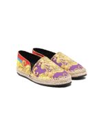 Versace Kids espadrilles Barocco Goddess - Violet