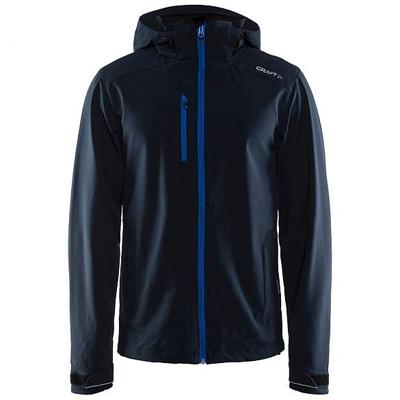 Craft Light softshell winterjas donkerblauw heren
